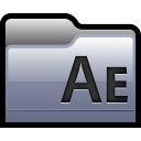 Folder Adobe After Effects Icon 128x128 png